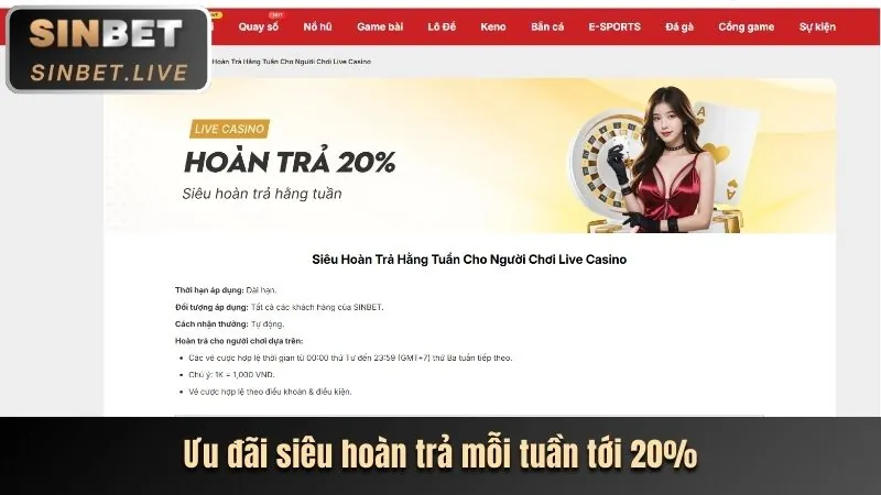 Giao diện ứng dụng 8KBET trên di động